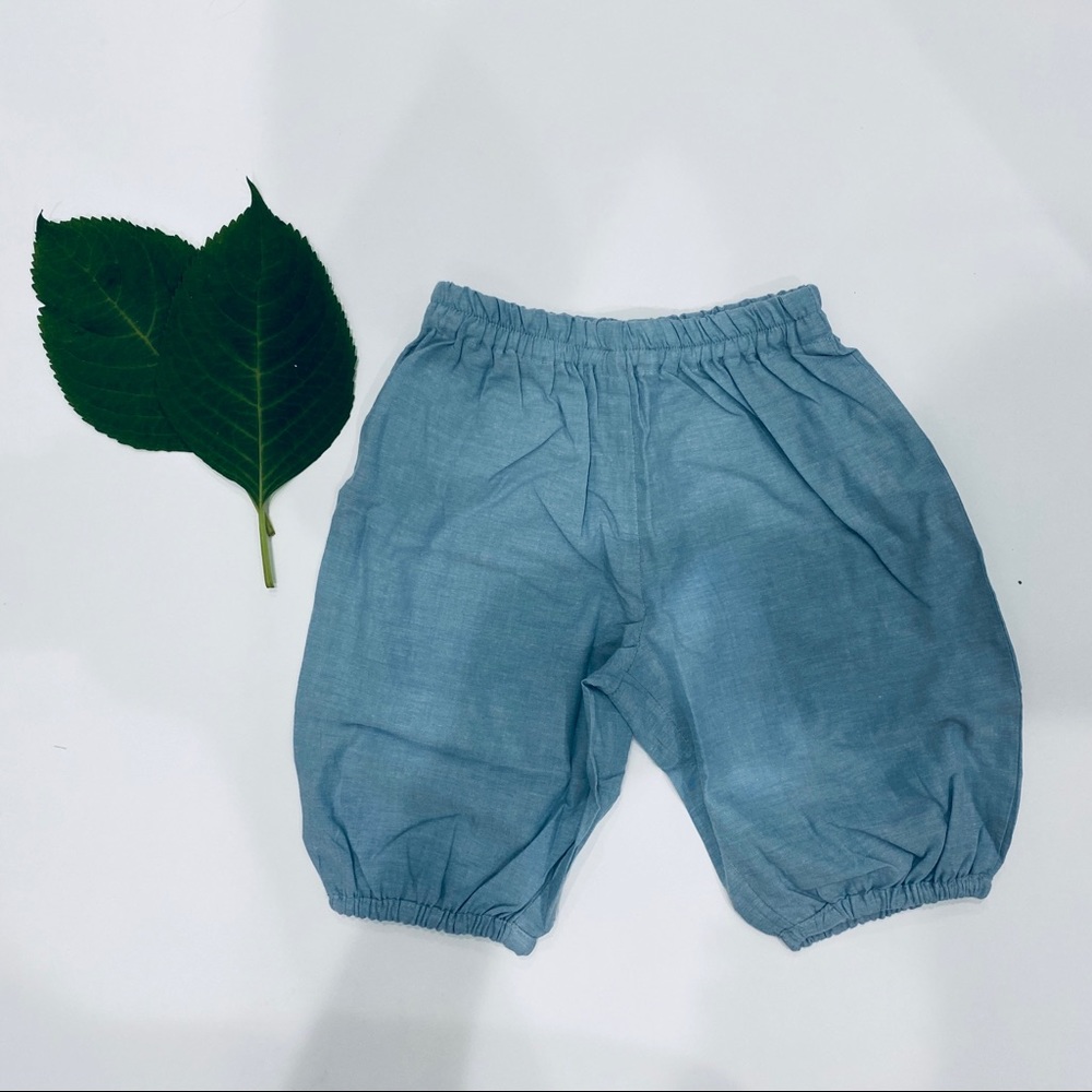 Serendipity Organics blue comfy trousers